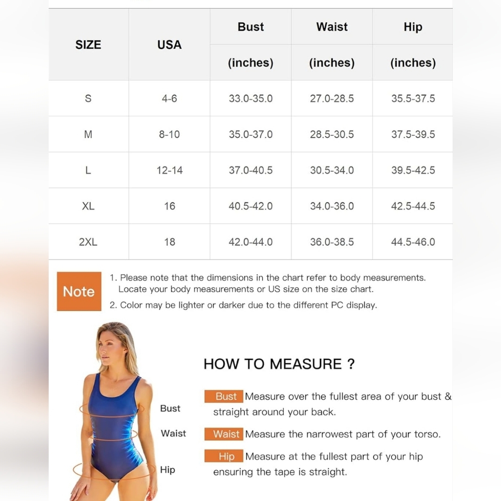 Aleumdr Women's Ribbed One Piece Swimsuit Tummy Control High Cut Bathing Suit - Picture 3 of 4